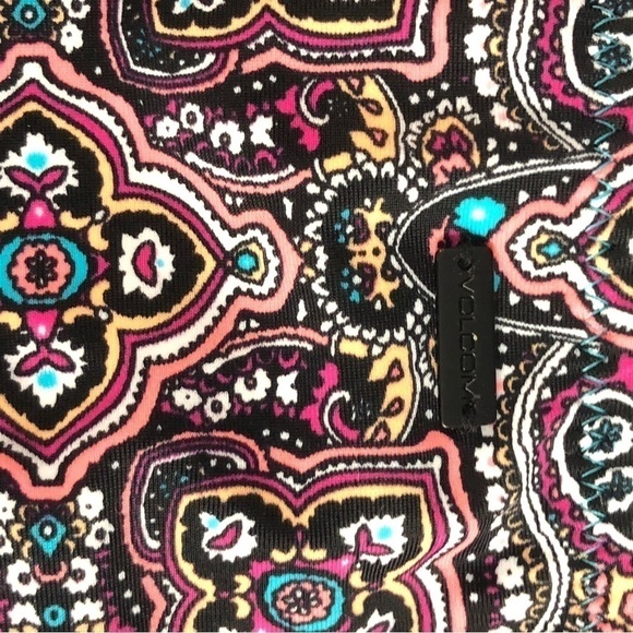 NWT - VOLCOM - Sea La Vie Modest Boho Multicolor Tribal Bikini Bottoms - Size XS - Picture 6 of 13